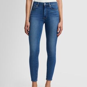7 For All Mankind The Skinny Size 28 Medium Wash Denim